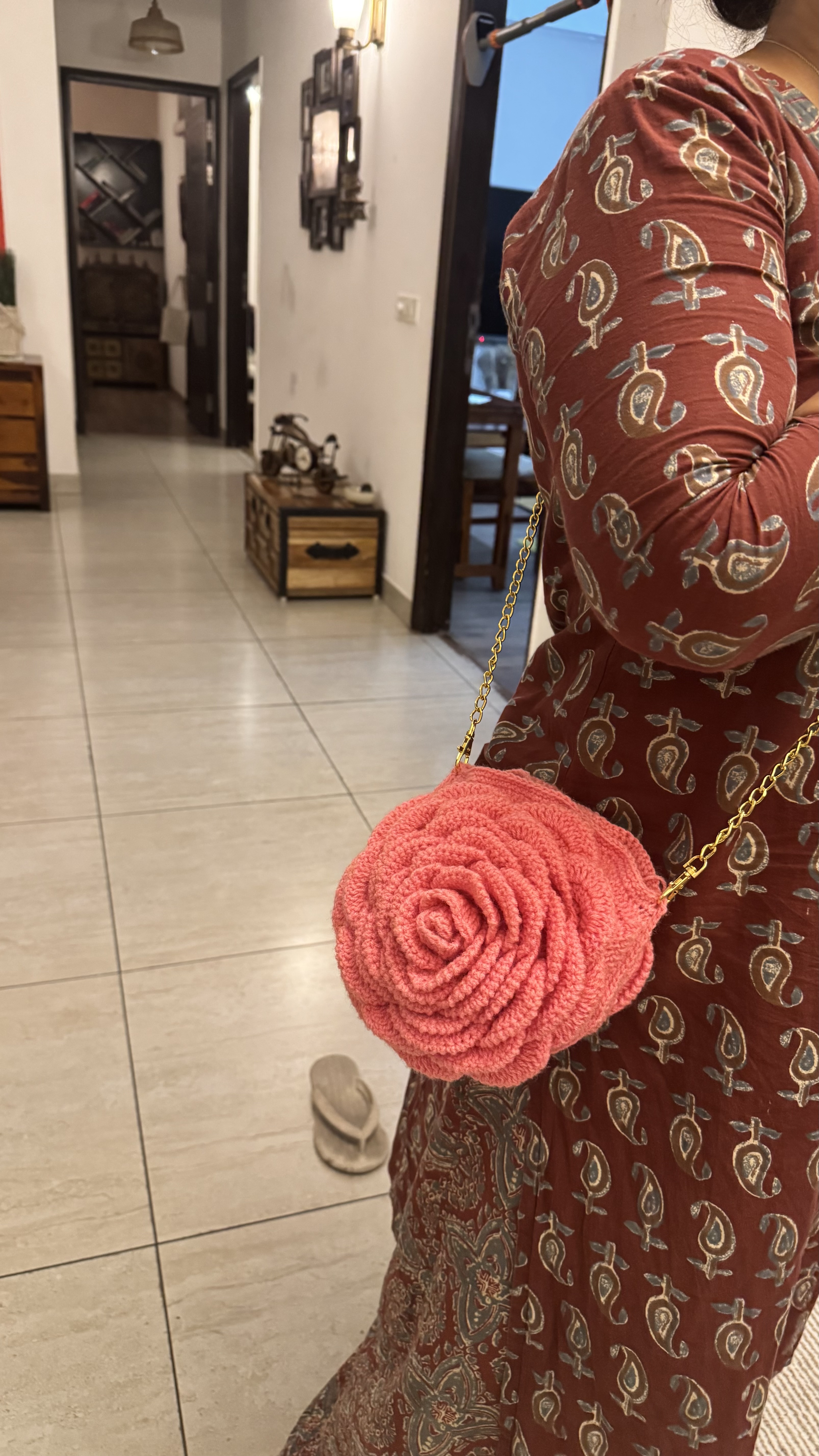 Crochet Hand Bag